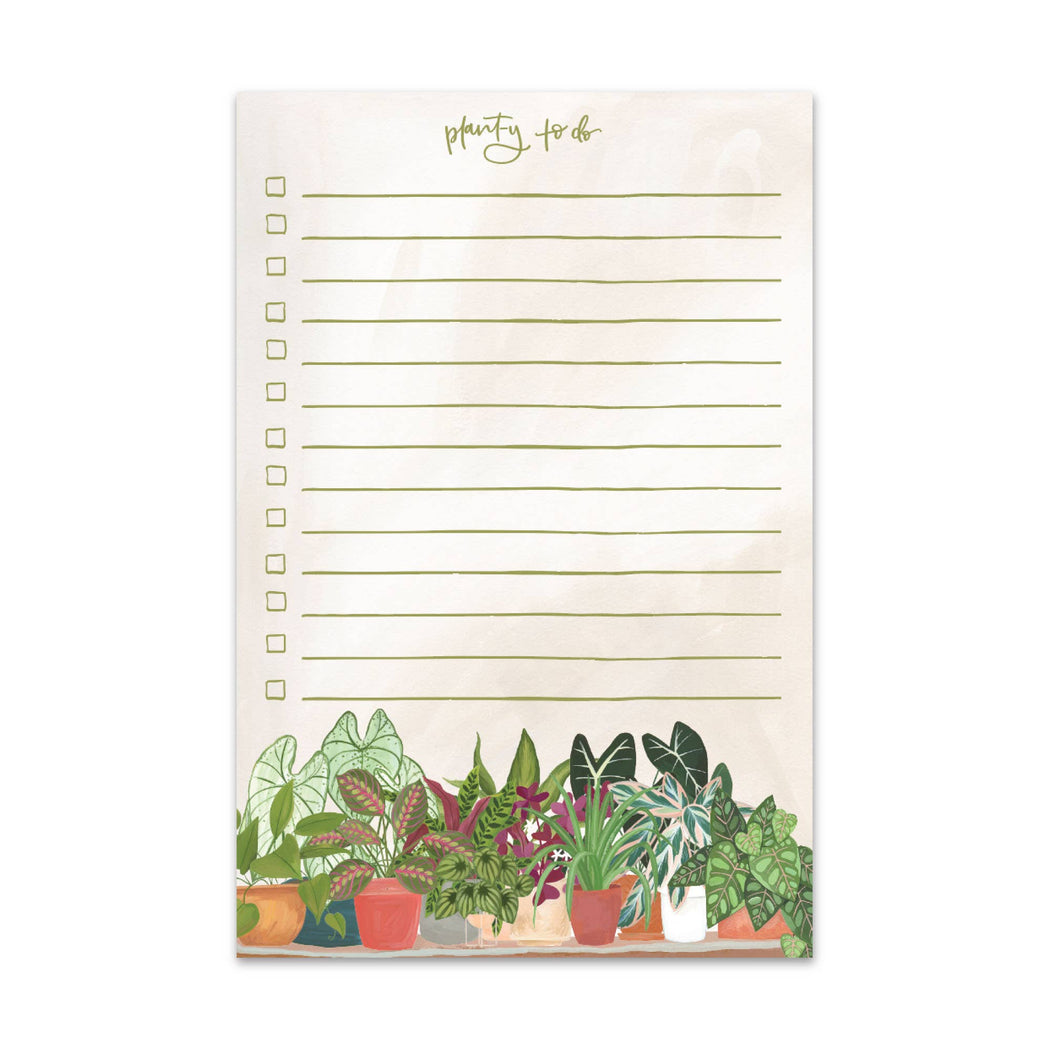 House Plants Planty To Do Notepad