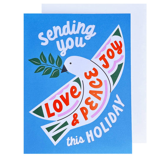 Love Dove Holiday Card