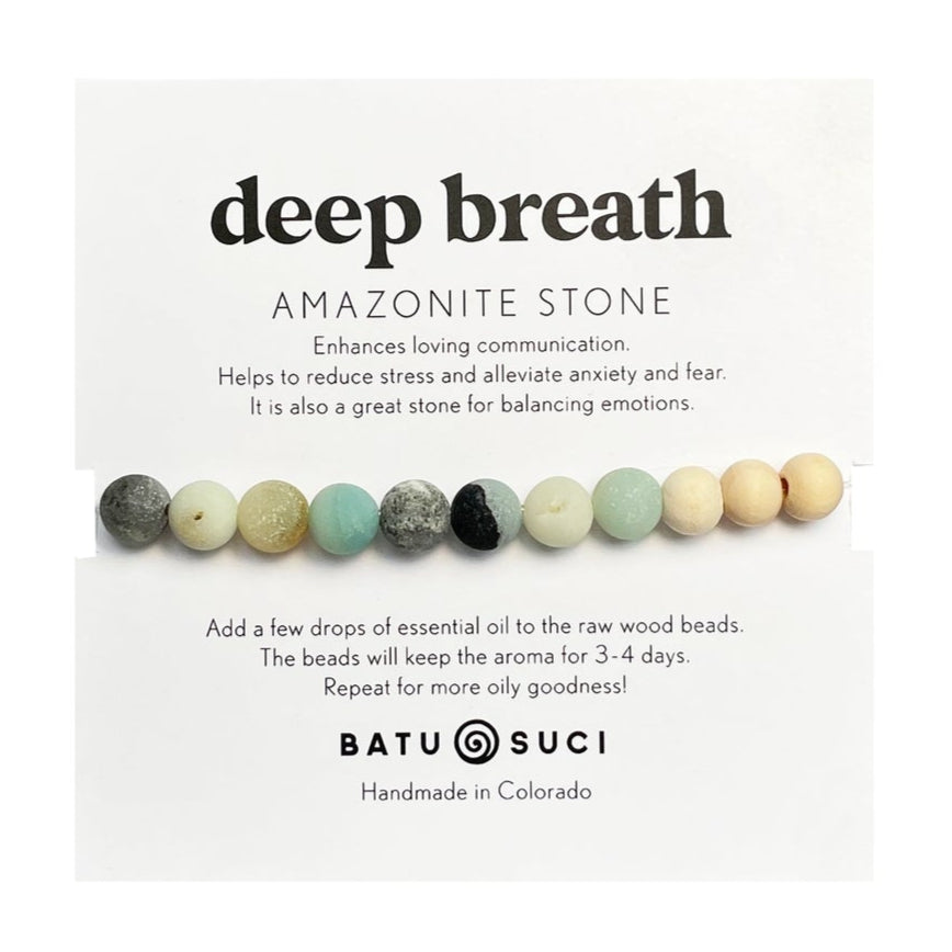 Diffuser Oil Gemstone Bracelet