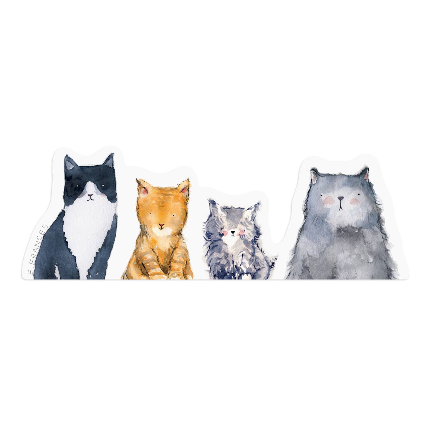Cats Meow Vinyl Sticker