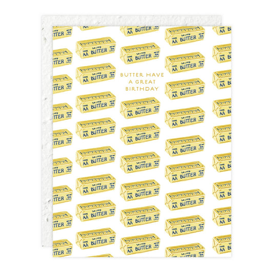Butter Have a Great Birthday Card