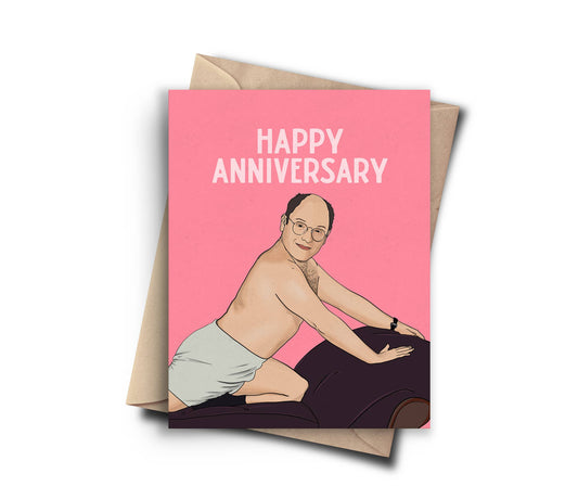 Seinfeld George Costanza Anniversary Card