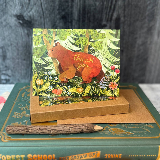 Forest Bloom Thank You Cards