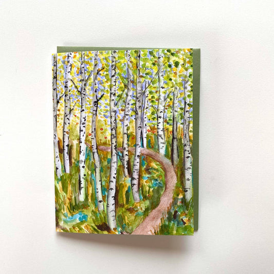 Aspen Lane Blank Card