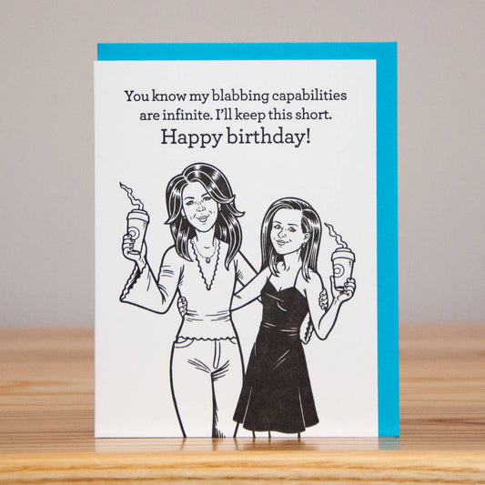Gilmore Girls Birthday Card