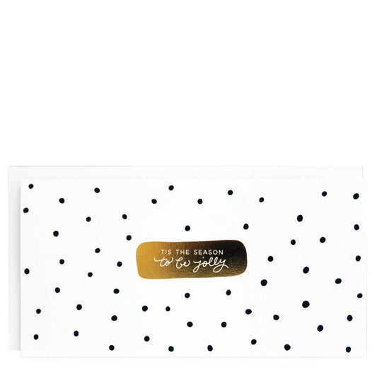 Be Jolly Dots Card