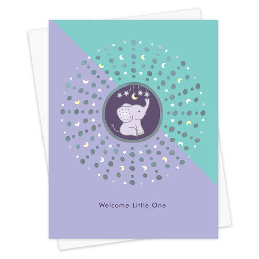 Baby Elephant Welcome Little One Card