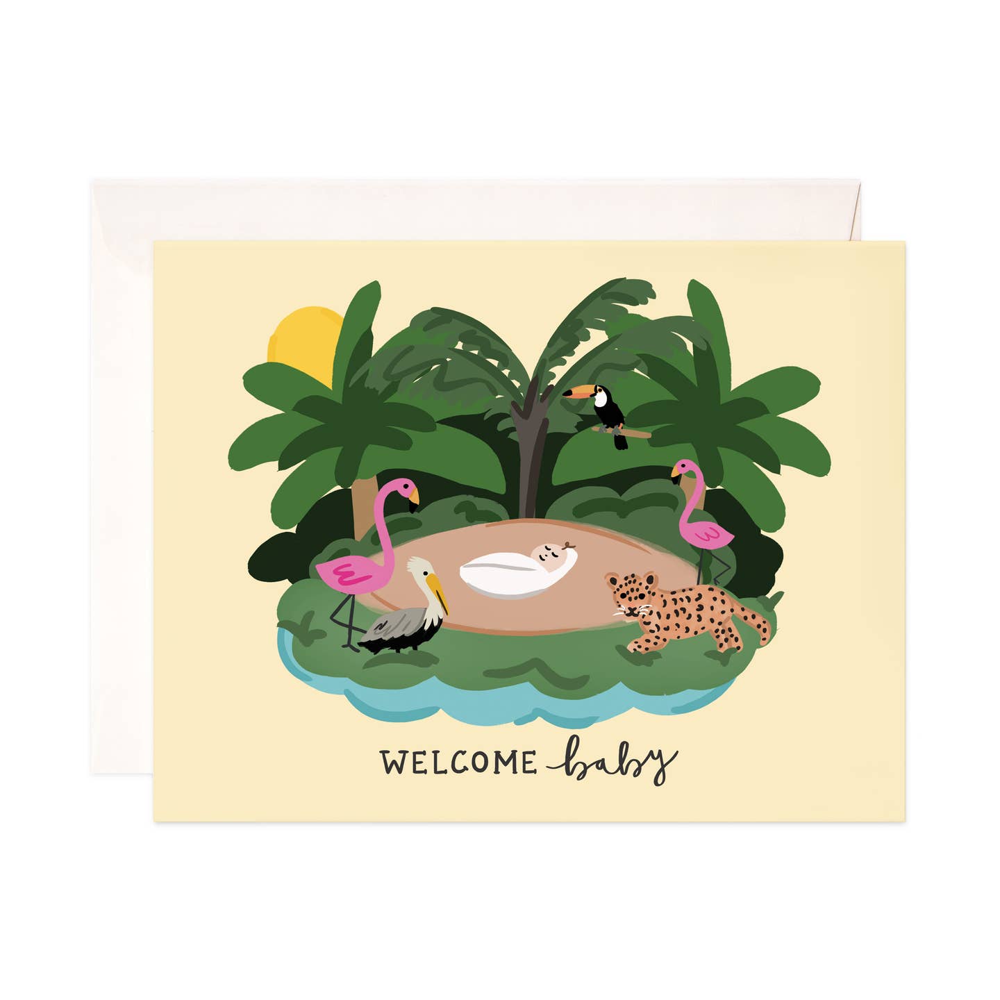Baby Jungle Card