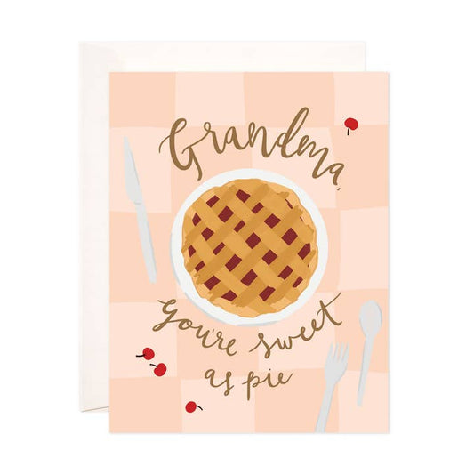 Grandma Sweet as Pie Card