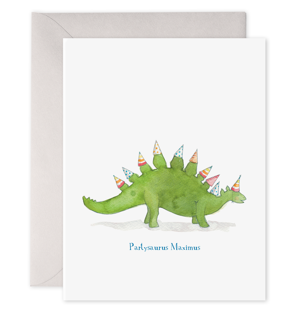 Partysaurus Maximus Dinosaur Birthday Card