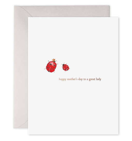 Great Ladybug Mothers Day Card