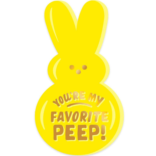 Youre My Favorite Peep Bunny Card