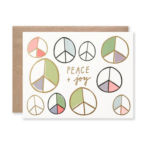 Peace Signs and Joy Card