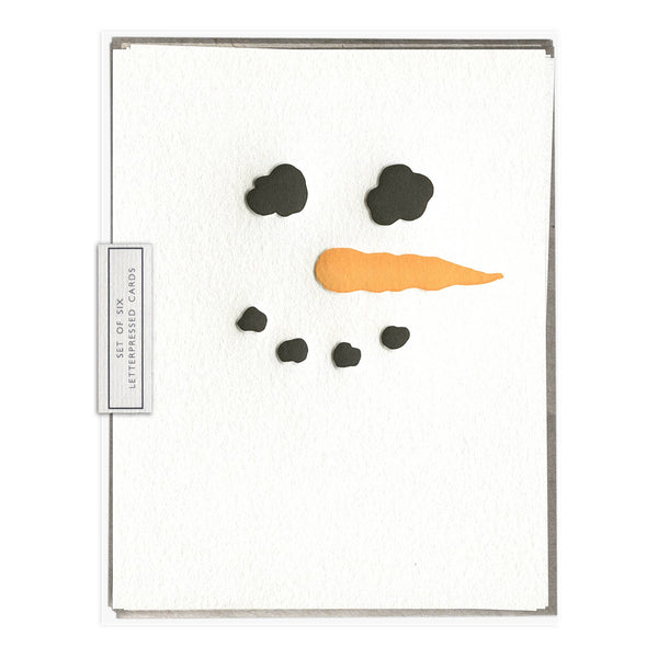 Snowman Blank Holiday Card