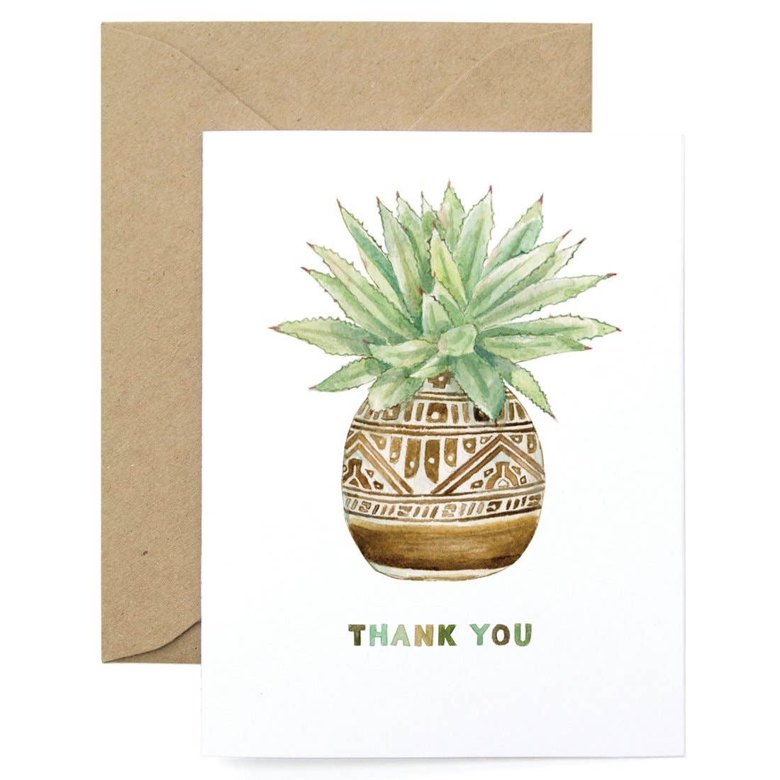 Thank You Planter Card