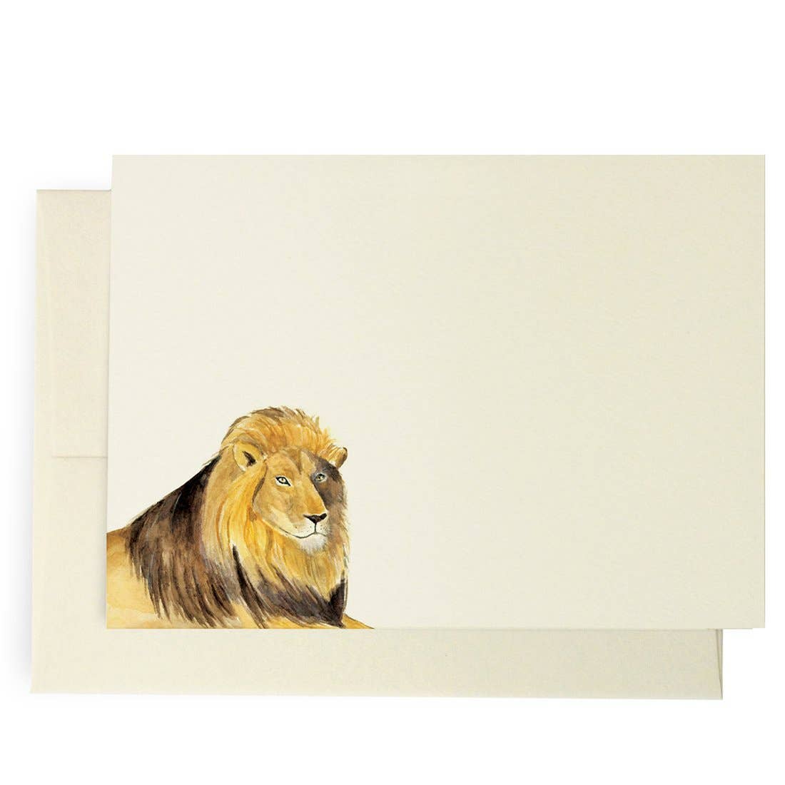 Lion Blank Note Cards