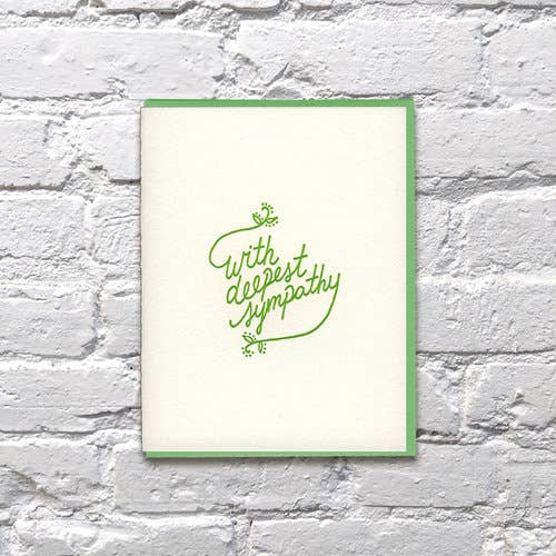 With Deepest Sympathy Card