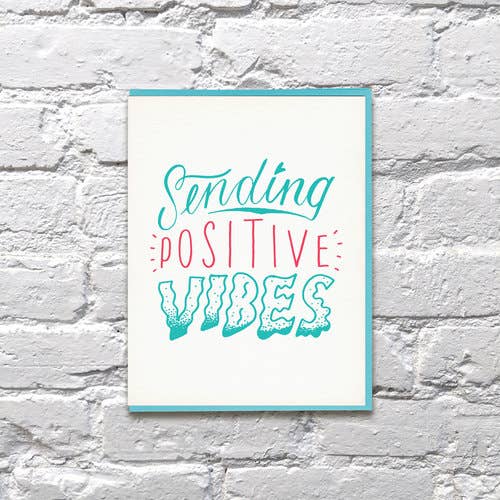 Sending Positive Vibes Card