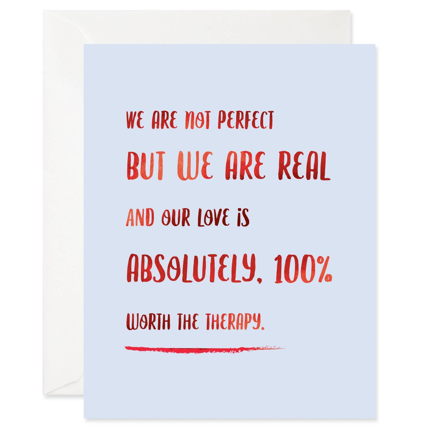 We Are 100% Worth the Therapy Card