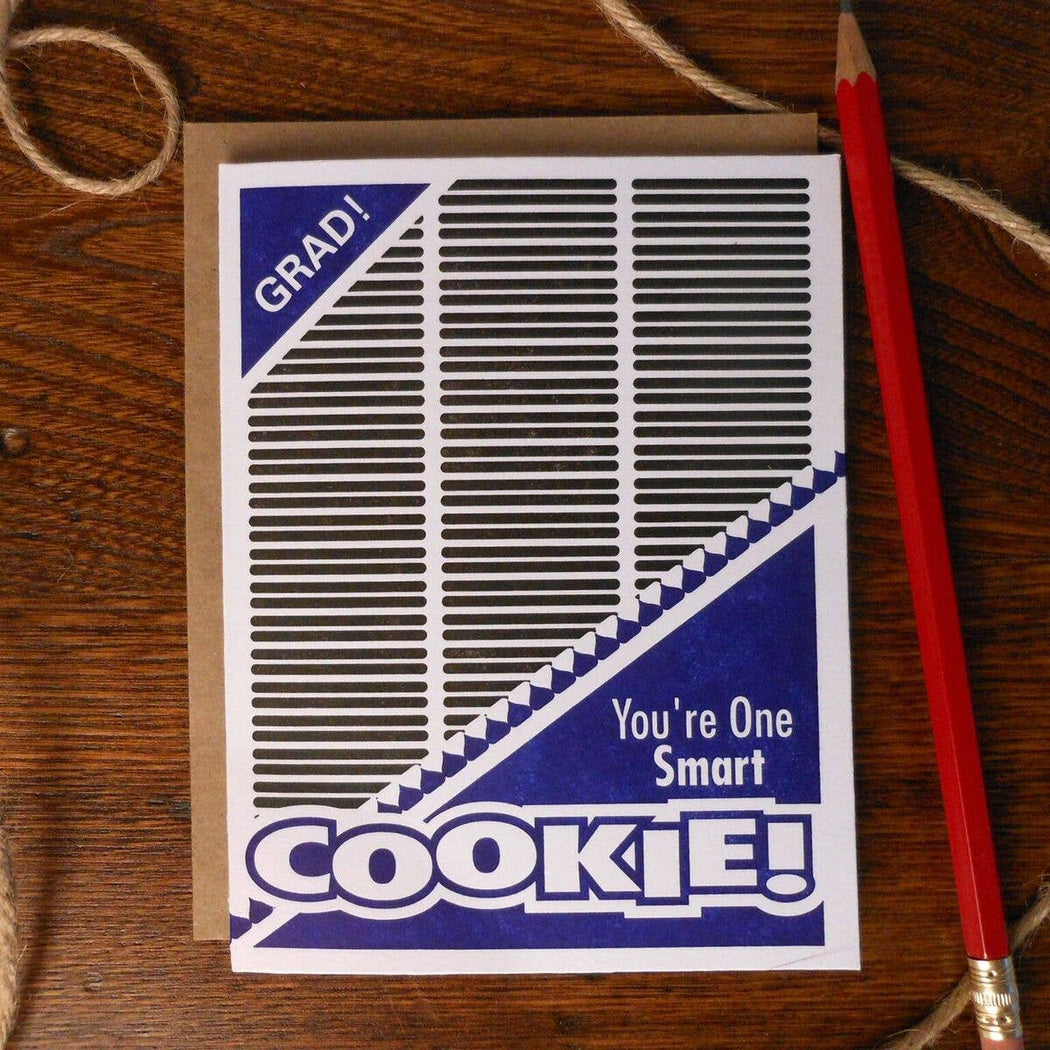 Grad Youre Smart Cookie Oreos Card