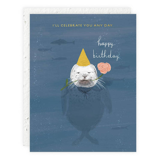 Celebrate You Any Day Birthday Card