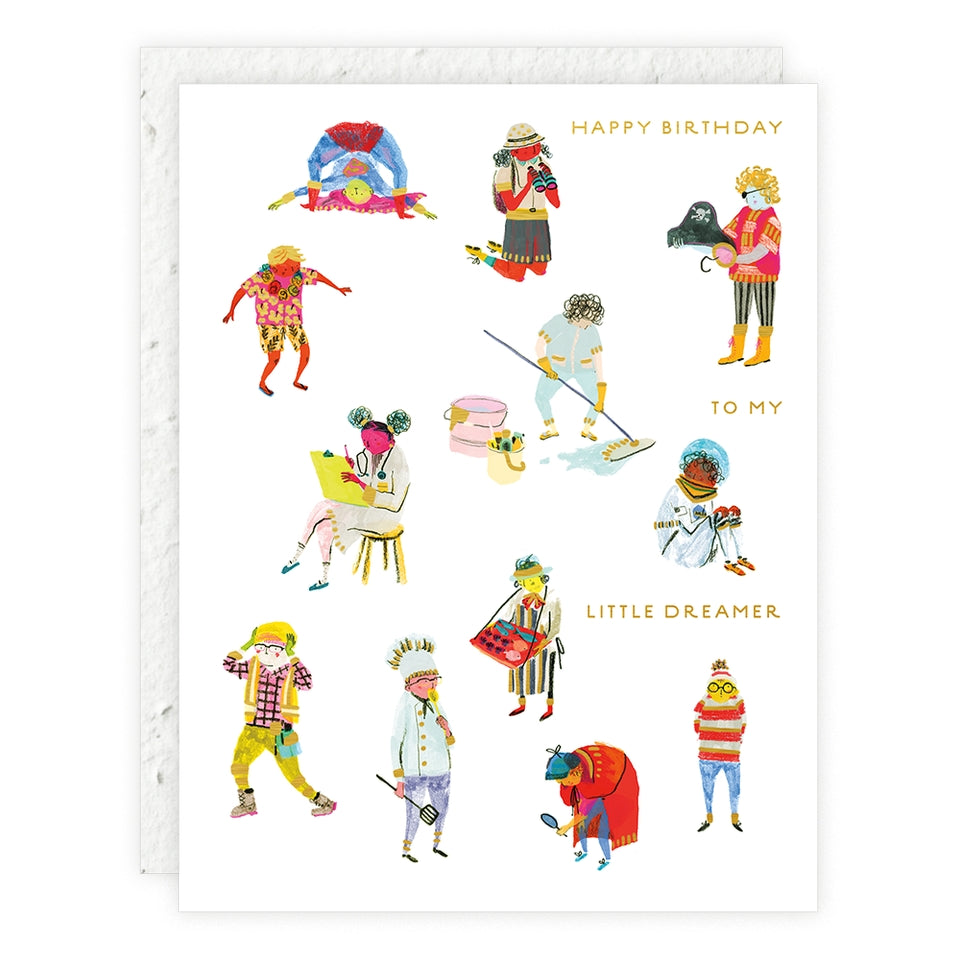 Little Dreamer Birthday Card