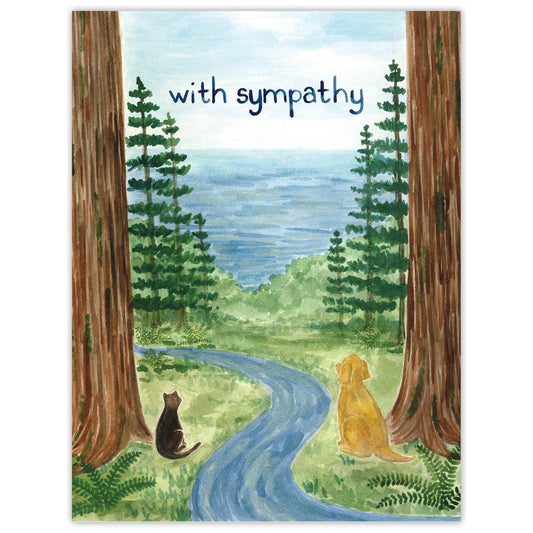 Pet With Sympathy Card