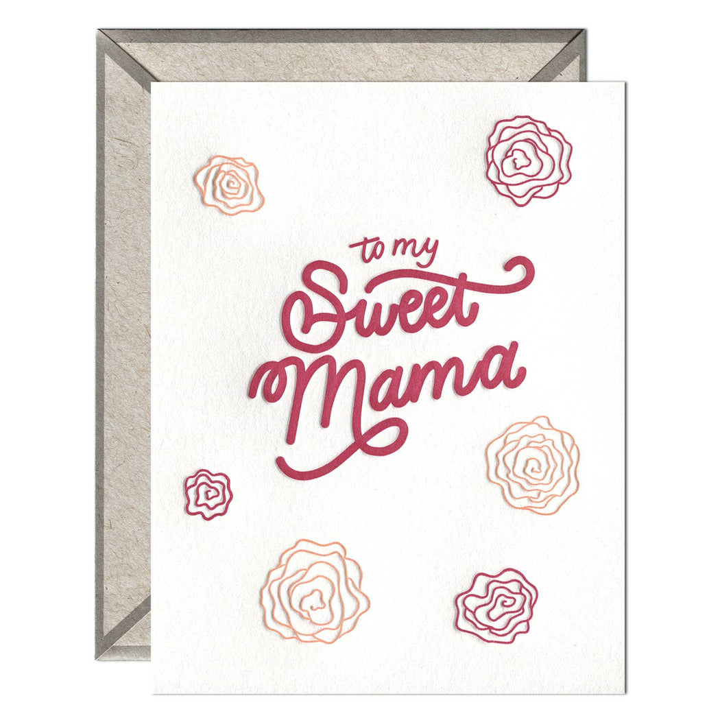 To My Sweet Mama Card