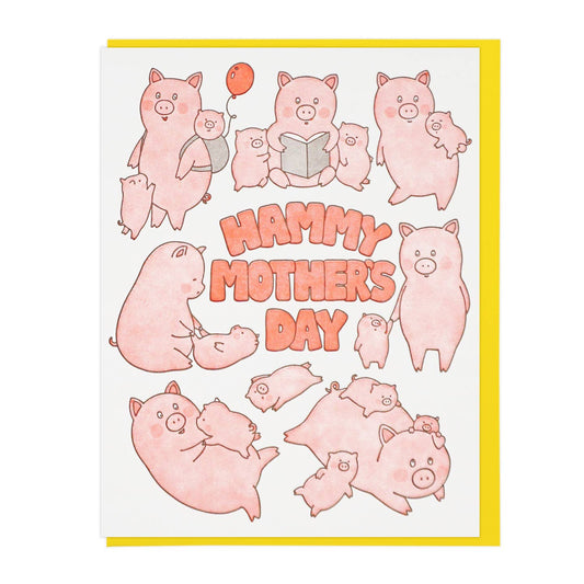 Hammy Mothers Day Pigs Card