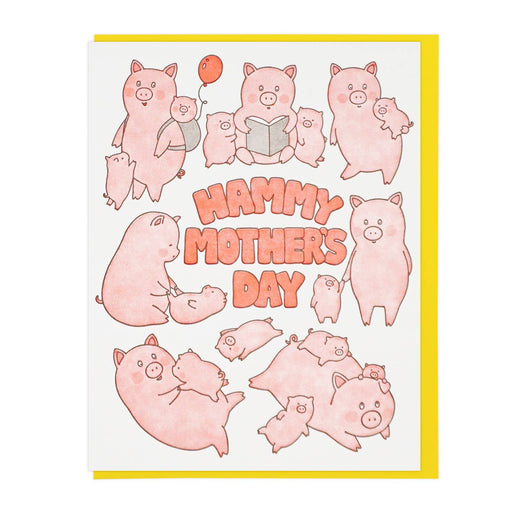 Hammy Mothers Day Pigs Card