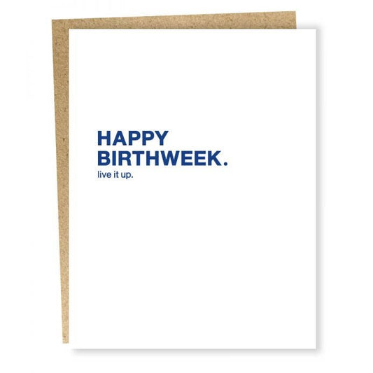 SP #002: Birthweek Card