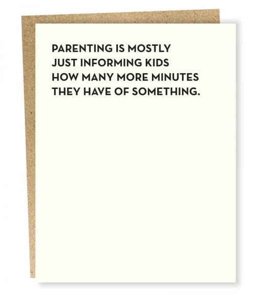 SP #121: Parenting How Many Minutes Card