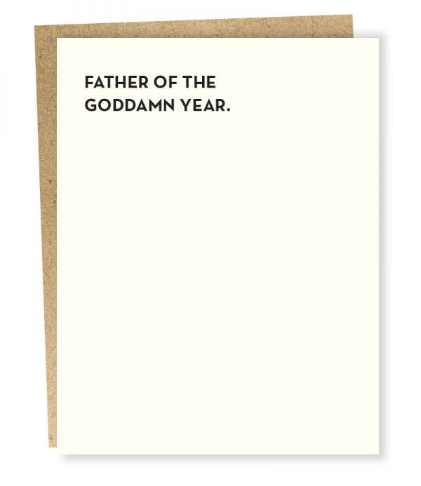 SP #936: Father of the Goddamn Year  Card