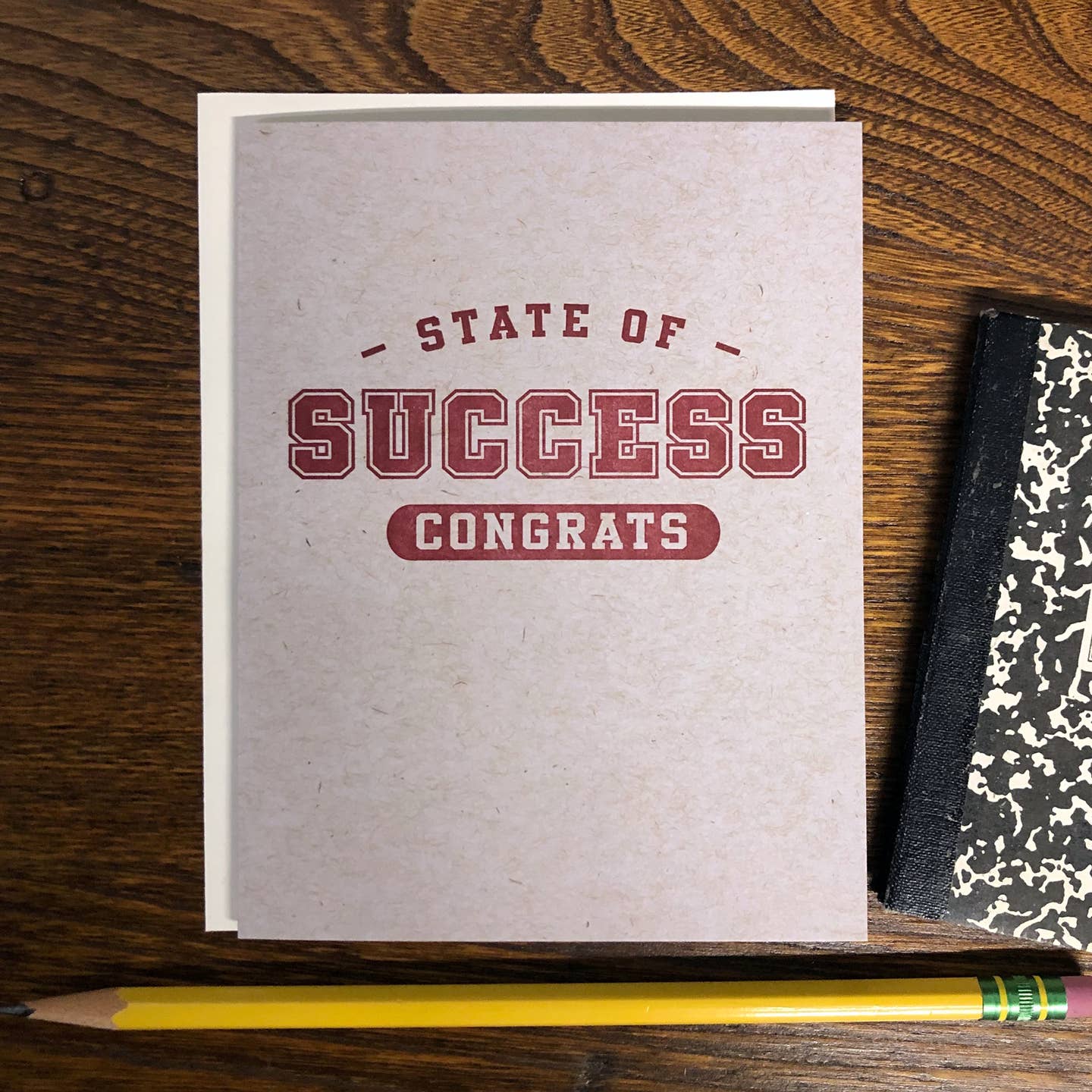 State of Success Congrats Card