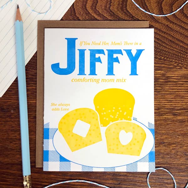 Moms There in A Jiffy Muffin Card