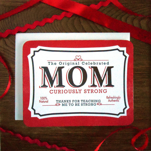 Mom Altoids Tin Curiously Strong Card