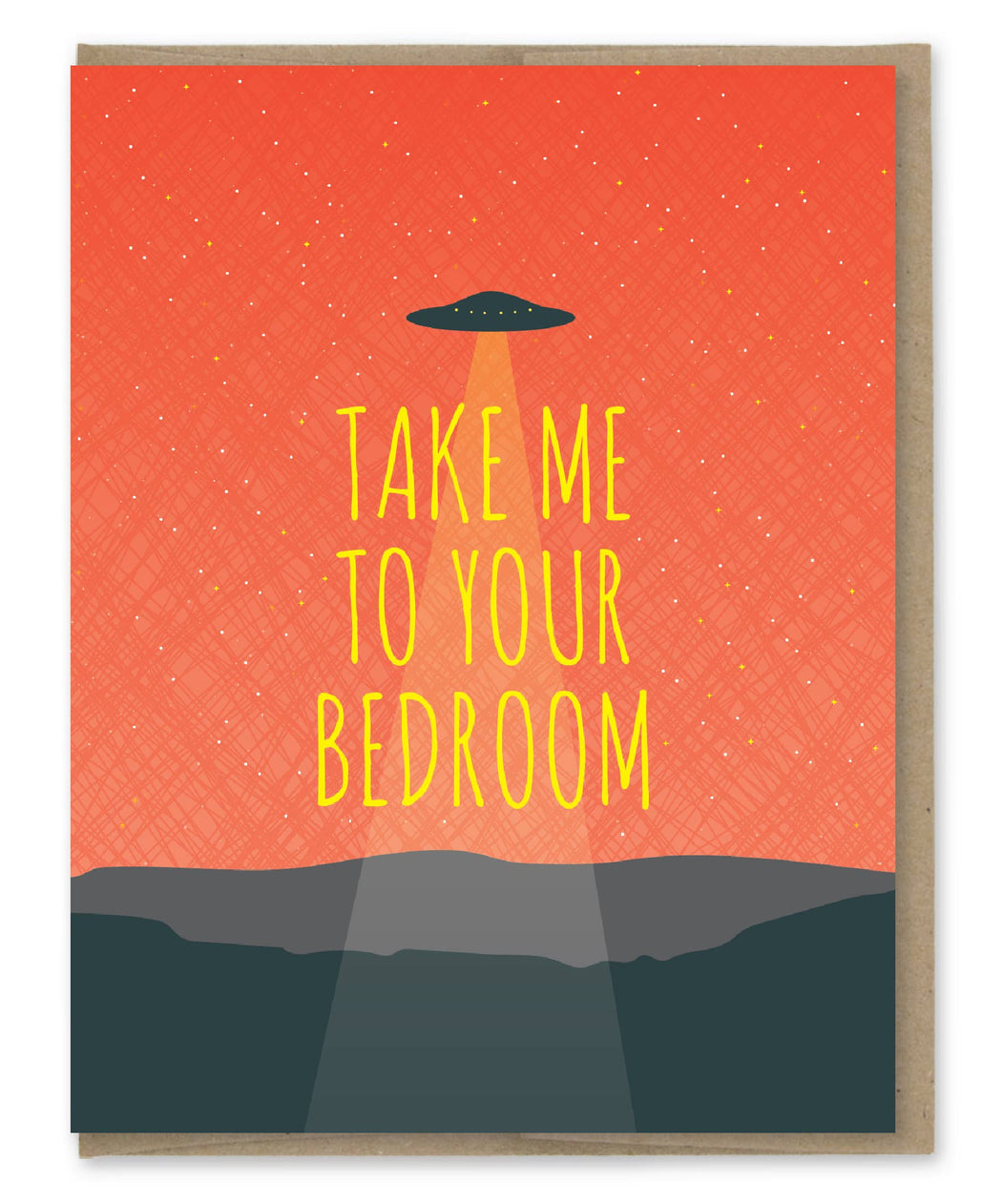 Take Me To Your Bedroom UFO Card