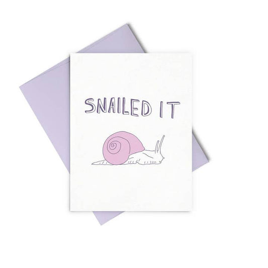 Snailed It Card