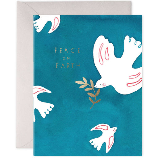 Peace on Earth Doves Card