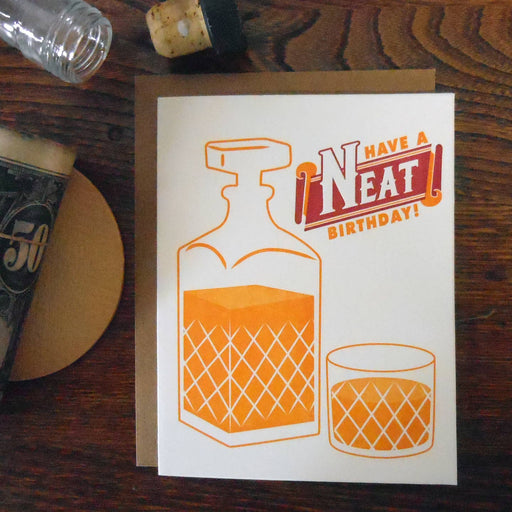 Have A Neat Birthday Drinks Card