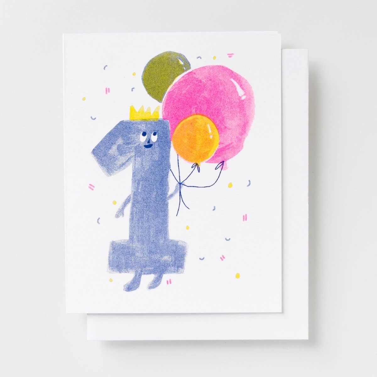 #1 First Birthday Card