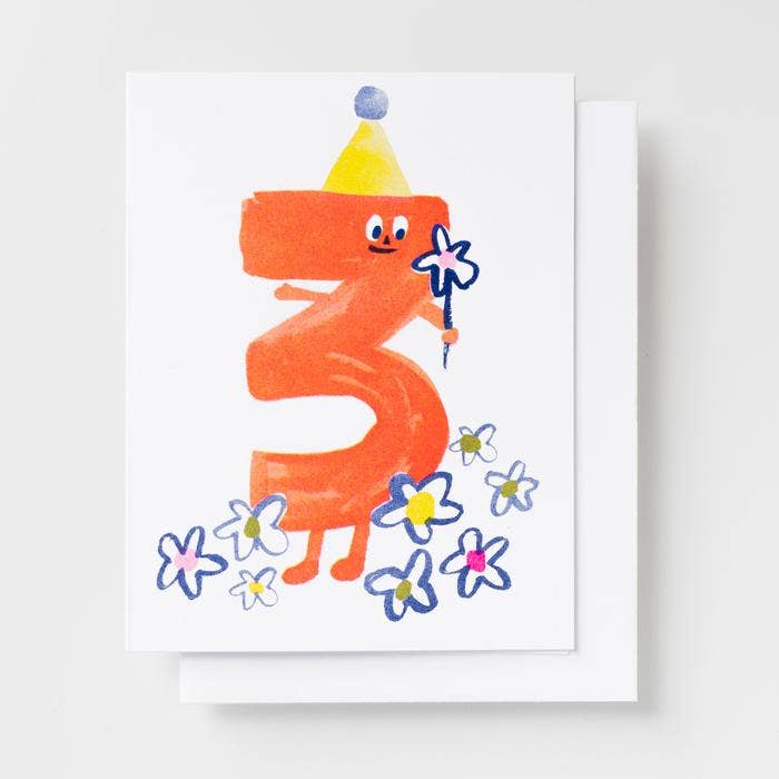 #3 Third Birthday Card