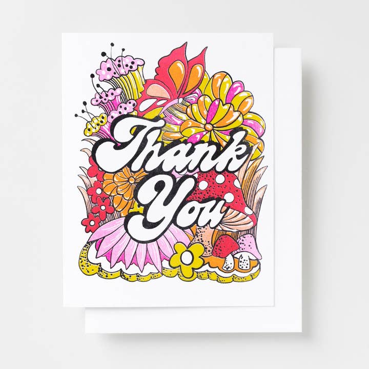 Shrooms Thank You Card