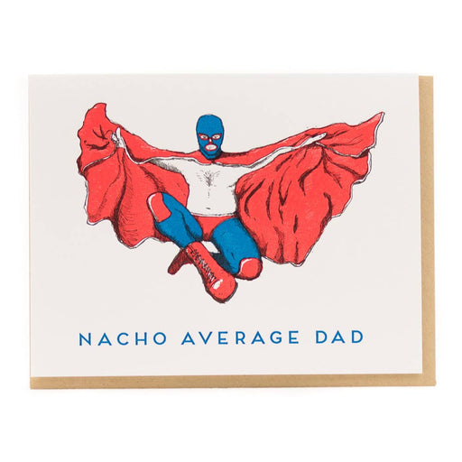 Nacho Libre Average Dad Card