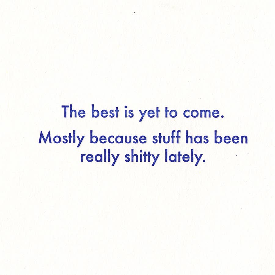 Best To Come Lately Card