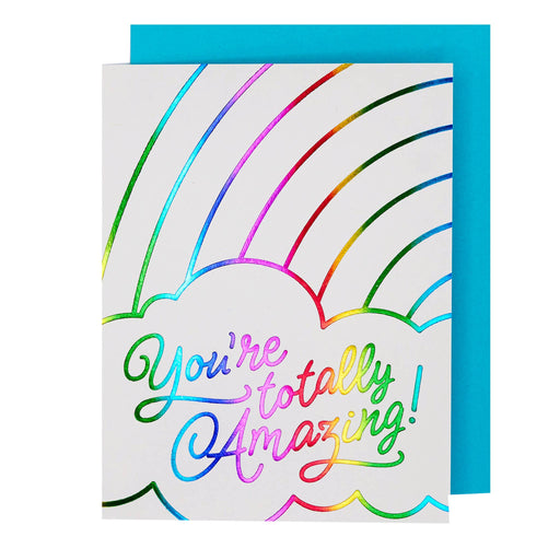 Youre Totally Amazing Holo Rainbow Card