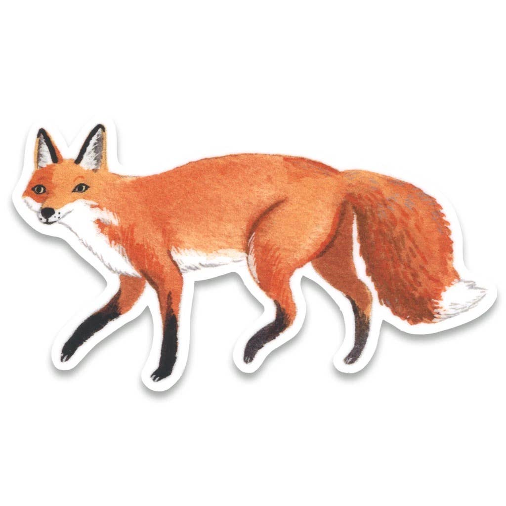 Fox Vinyl Sticker