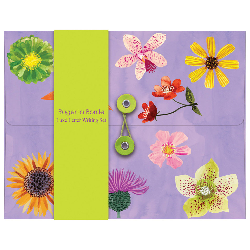 Floral Supernova Writing Set