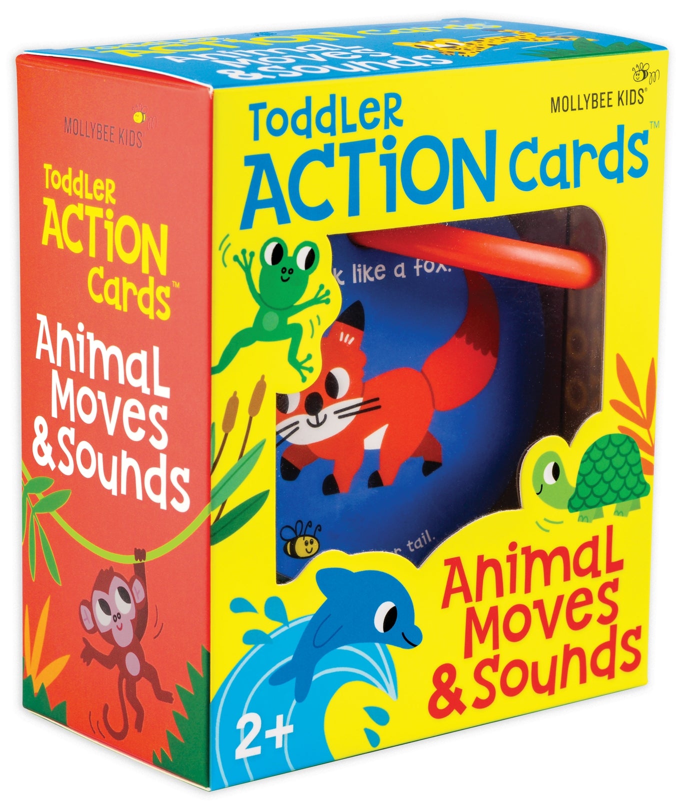 Animal Moves & Sounds Toddler Action Cards