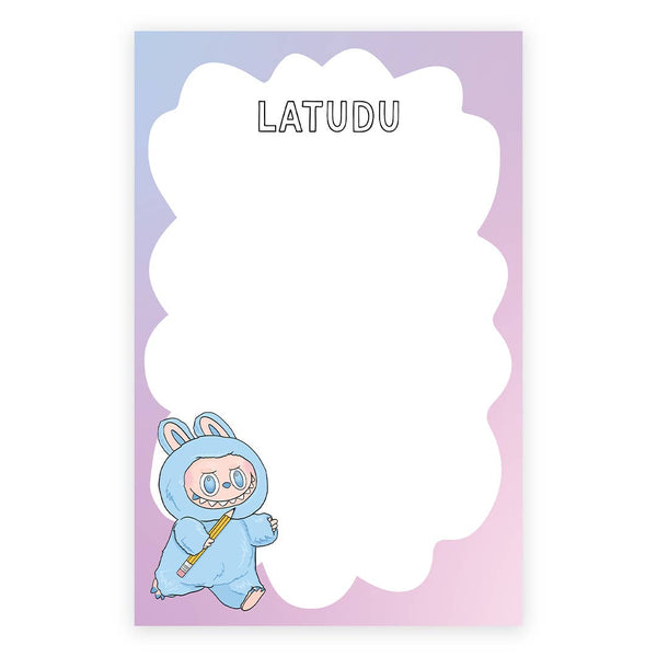 Latudu Labubu Notepad